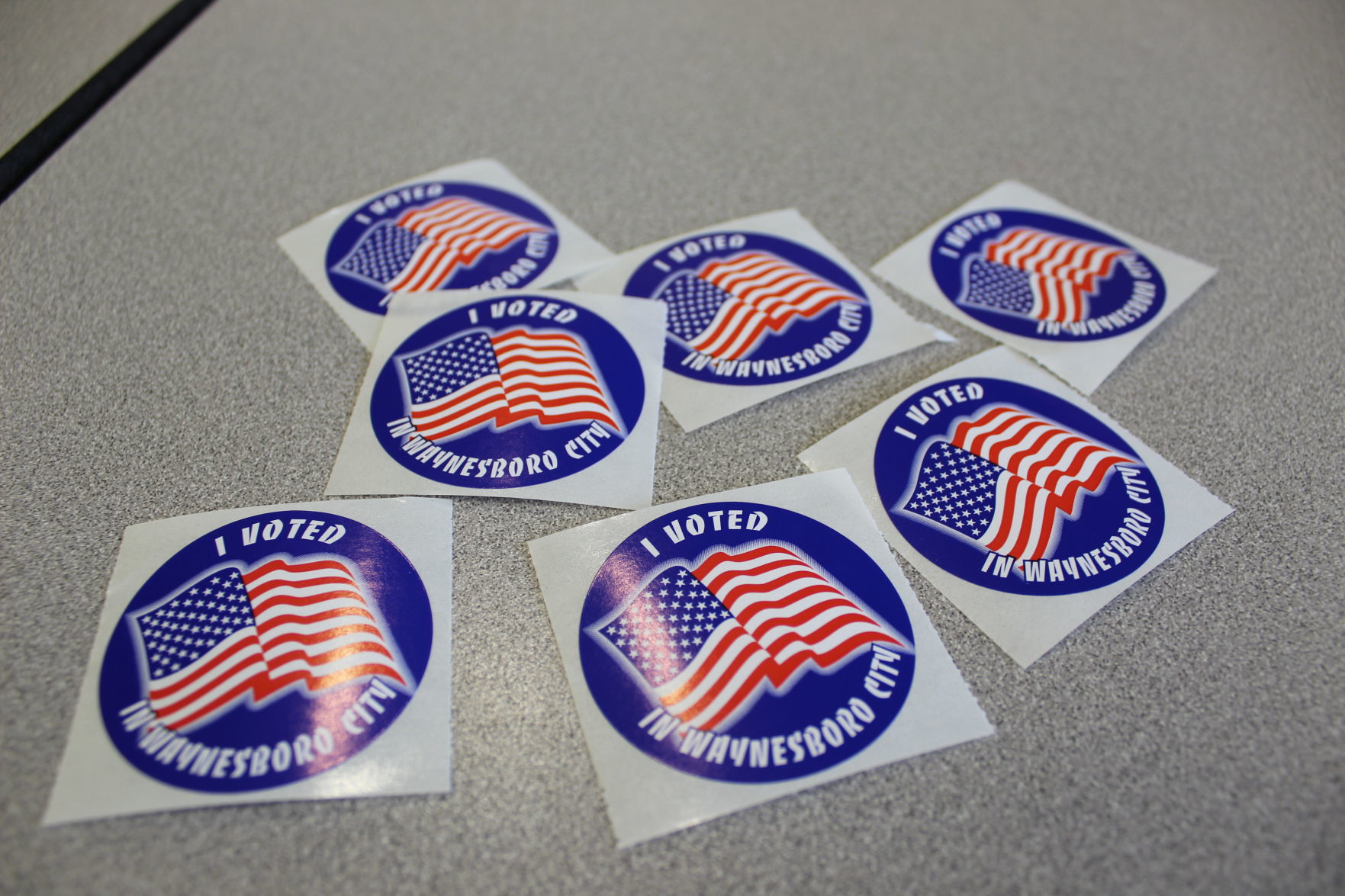 I voted in Waynesboro stickers